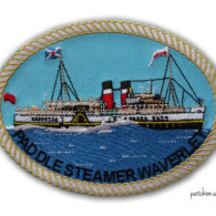Discovering the Magic of Embroidery: How We Created the Stunning Waverley Paddle Steamer Patch